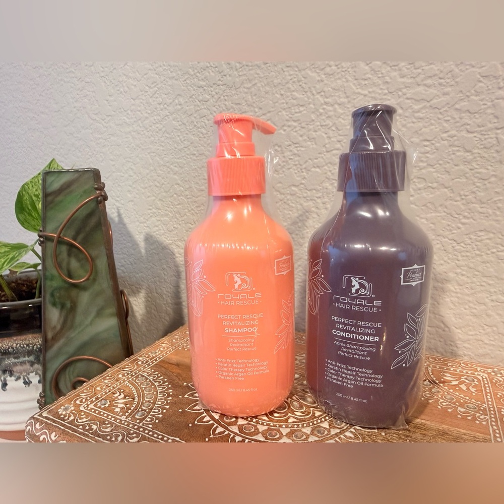 Royale Hair Rescue Shampoo and Conditioner Set $150 MSRP Brand new